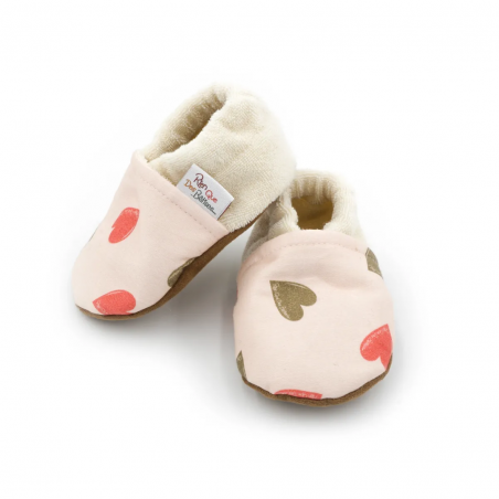 Chaussons | Coeur multico - Rien que des bêtises