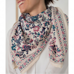 Foulard Grand format | Goa Myrtille