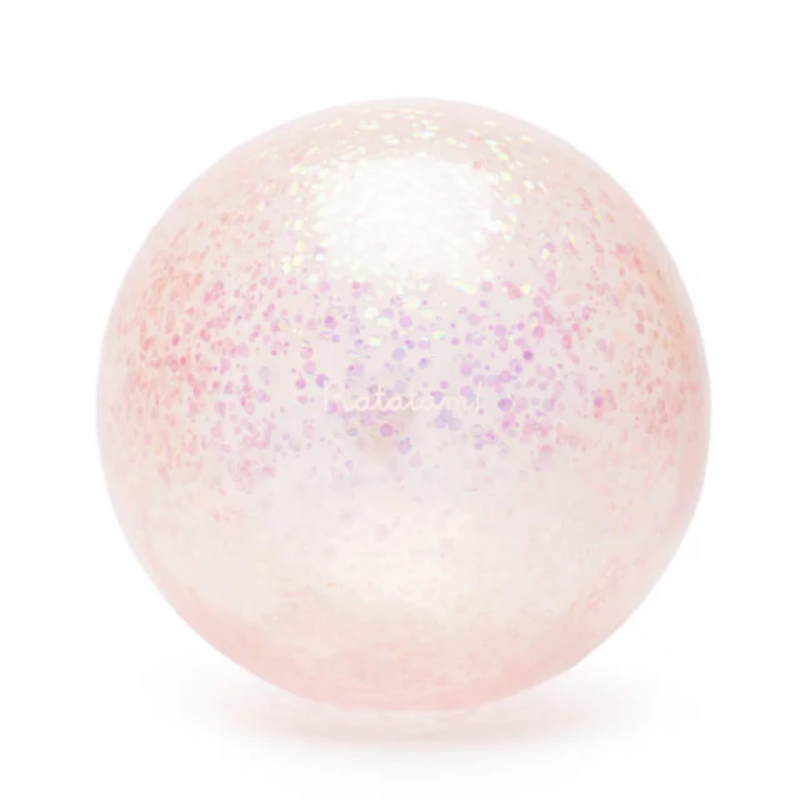 Ballon bulle 10 cm | Mouton rose