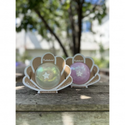 Ballon coquillage 10 cm | Blanc