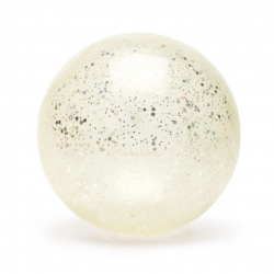 Ballon bulle 10 cm | Mouton argent