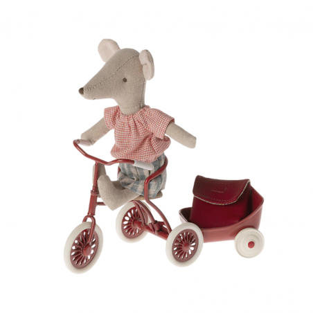 Grande soeur tricycle | Rouge - Maileg Grande soeur tricycle | Rouge - Maileg
