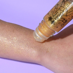 Gel pailleté pour le corps | Cerise or