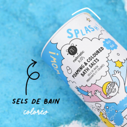 Sel de bain moussant | Bleu