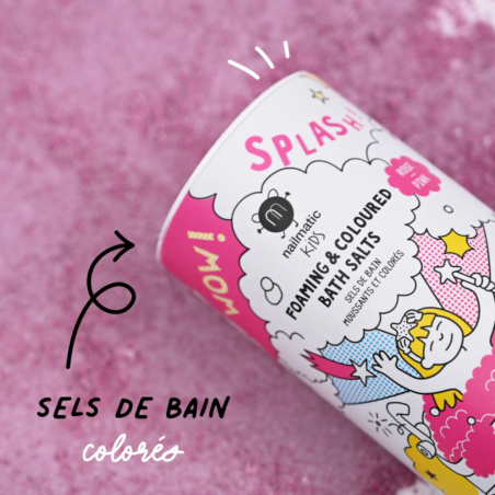 Sel de bain moussant | Rose - Nailmatic