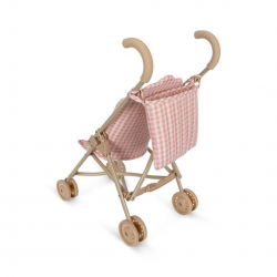 Poussette canne | Powder pink check