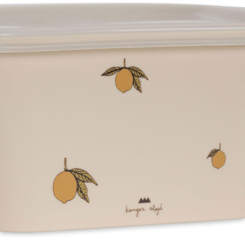 Lot de 4 boîtes repas | Lemon