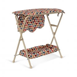 Table à langer pour poupée | Coeur bisous