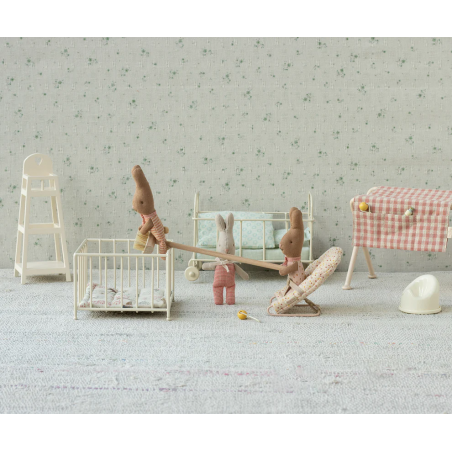 Bébé lapin MY | Rose à pois - Maileg