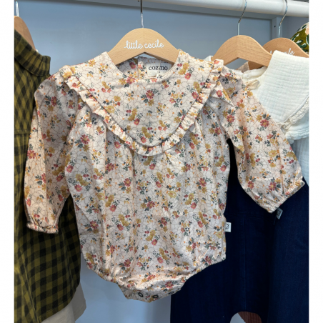 Barboteuse Lena | Floral - Cozmo Barboteuse Lena | Floral - Cozmo