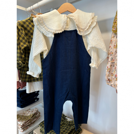 Salopette en denim Sam - Cozmo Salopette en denim Sam - Cozmo