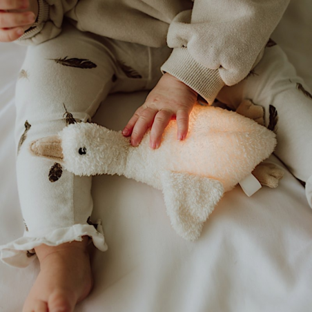 Peluche Lumineuse Oie | Beige - Flow
