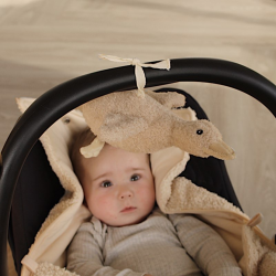 Peluche à bruit blanc portable | Oie grise