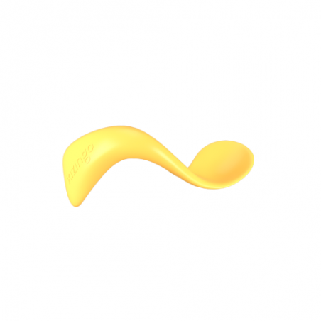 Cuillère ergonomique jaune Cuillère ergonomique jaune