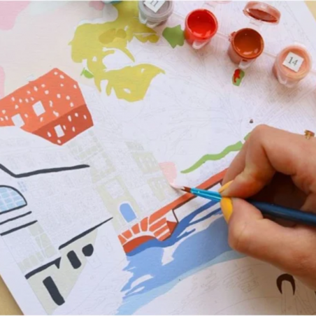 Coffret de peinture au numéro | Le petite France