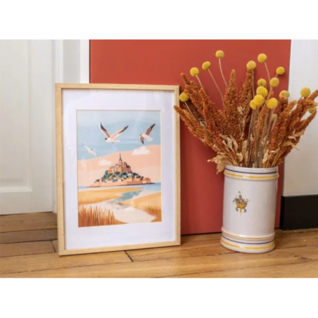 Coffret de peinture au numéro | Mont Saint Michel - La petite épicerie