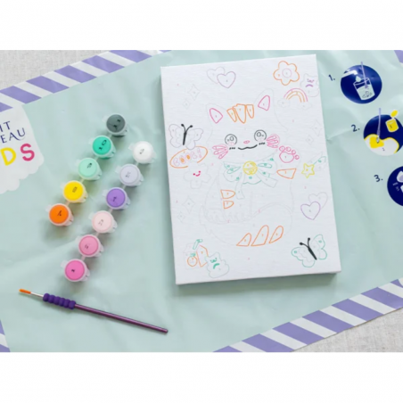 Coffret de peinture au numéro enfant | Maneki Neko - La petite épicerie