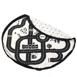 Tapis de jeu et sac de rangement Routes par Play 
