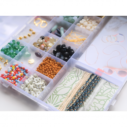 Maxi boite de perles et apprêts | Matcha