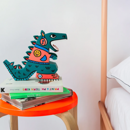 Lampe en carton à monter | Dino - OMY Lampe en carton à monter | Dino - OMY