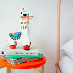 Lampe en carton à monter | Lama