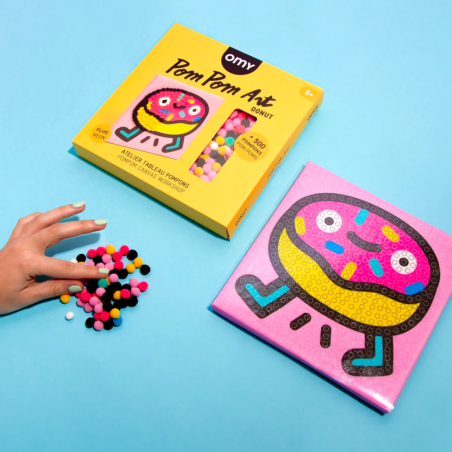 Pompom art | Donut - OMY Pompom art | Donut - OMY