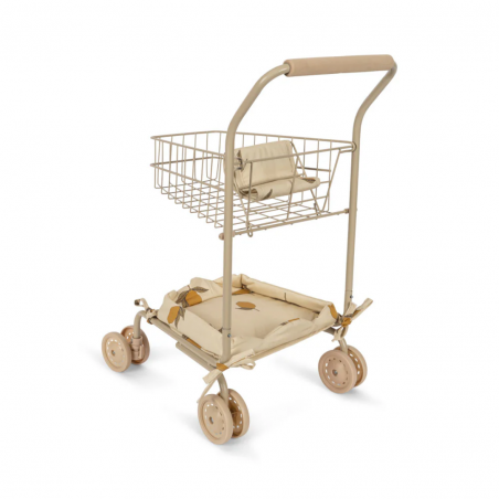 Chariot de courses pour poupée | Mon grand citron - Konges Slojd Chariot de courses pour poupée | Mon grand citron - Konges Slojd