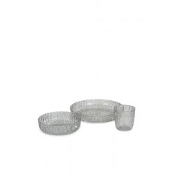 Set de repas paillettes | Gris