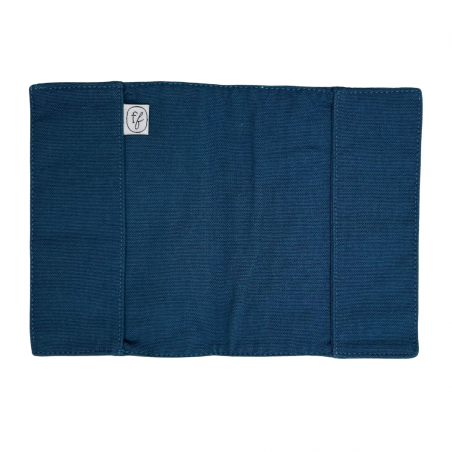 Porte-passeport personnalisé | Bleu indigo