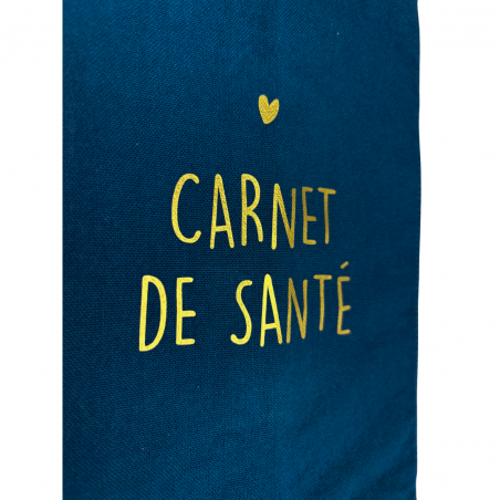 Protègle carnet de santé personnalisé | Bleu indigo