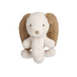 Hochet anneau peluche | Dog sandy