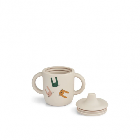 Tasse à bec silicone | Bunny sandy Tasse à bec silicone | Bunny sandy