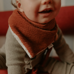 Bandana en velours | Paprika