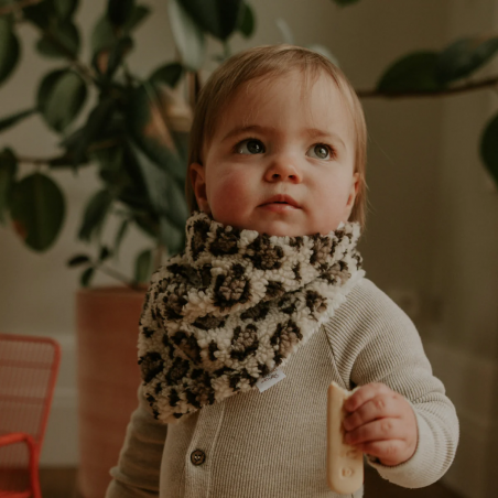 Bandana en velours | Léopard