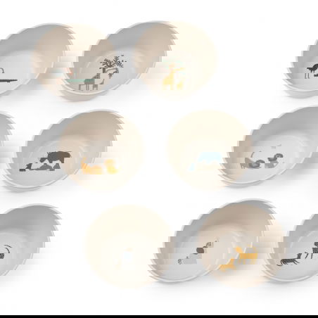 Lot de 6 bols | Lapin/Sandy Lot de 6 bols | Lapin/Sandy