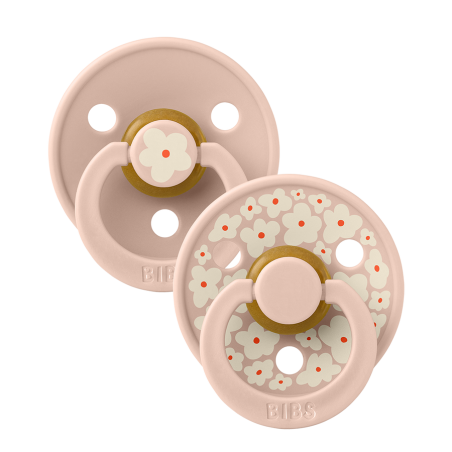 2 Tétines Bibs rondes studio | Jasmine blush - Bibs 2 Tétines Bibs rondes studio | Jasmine blush - Bibs