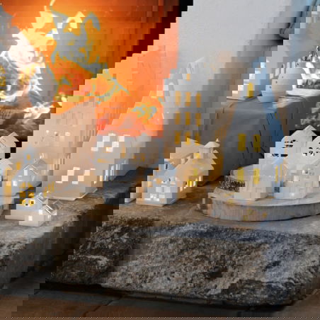 Mini maison scintillante photophore - Rader