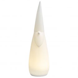 Figurine Père Noël Led en porcelaine
