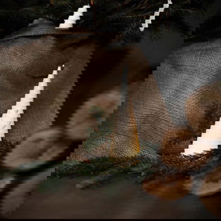 Figurine Père Noël Led en porcelaine - Rader