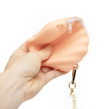 Mini sac coquillage | Corail - Ratatam