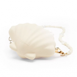 Mini sac coquillage | Crème
