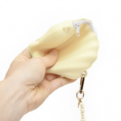 Mini sac coquillage | Jaune
