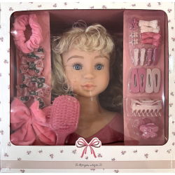 Tête à coiffer Mimi | Accessoires roses