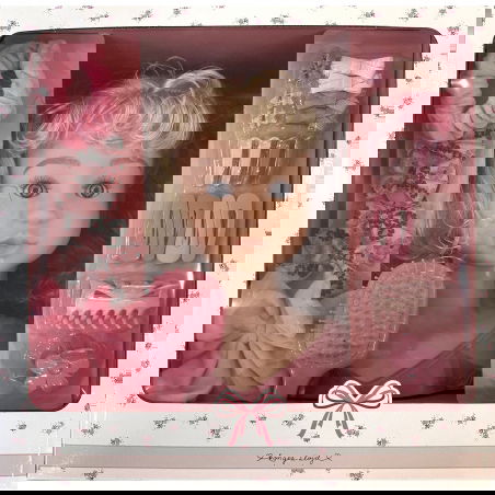 Tête à coiffer Mimi | Accessoires roses - Konges Slojd