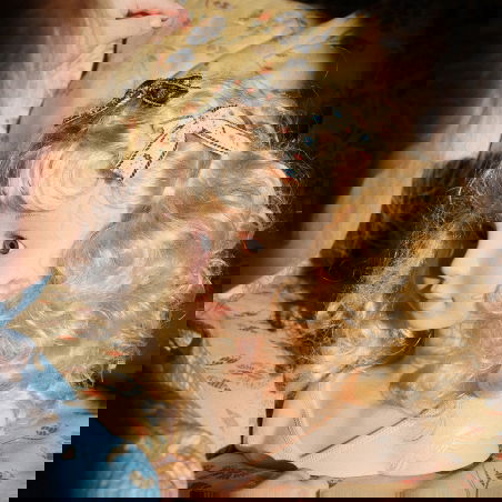 Tête à coiffer Mimi | Accessoires roses - Konges Slojd