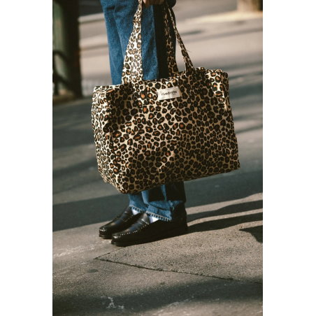 Celestin sac 24h | Leopard beige - Rive droite