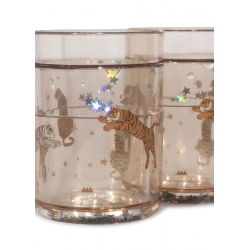 Lot de 2 verres à paillettes | Roar