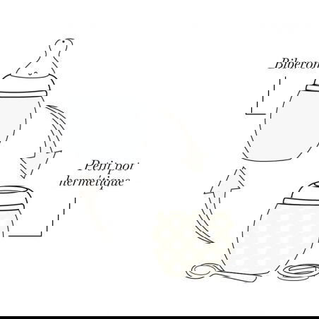 Biberon 330 ml | Milk - Elhée Biberon 330 ml | Milk - Elhée
