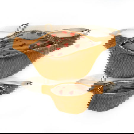 Sac banane Kids velours | Camel - Rien que des bêtises