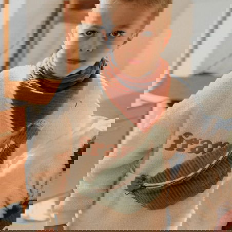 Sac banane Kids velours | Kaki - Rien que des bêtises